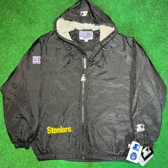 NWT Pittsburgh Steelers Starter Zip Up Jacket New with tags